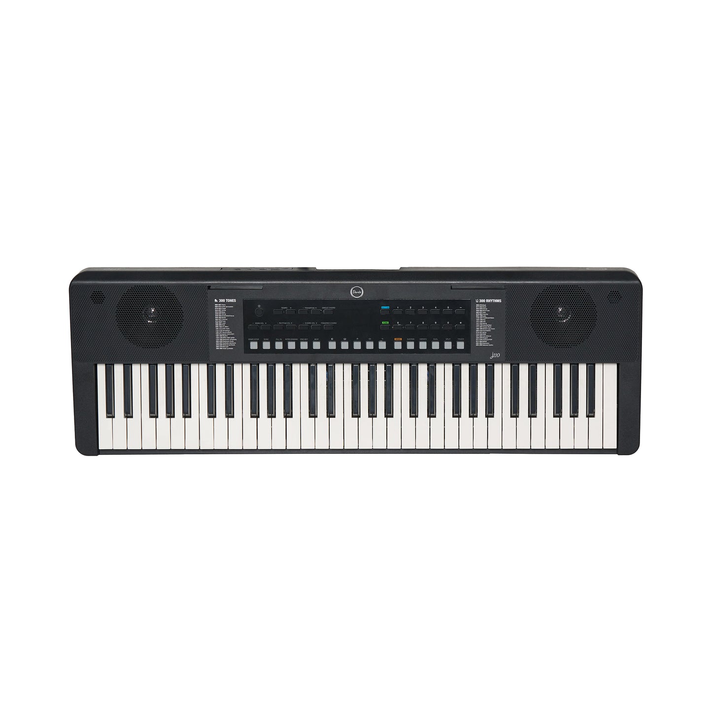 Dante D110 61 Tuşlu Org - LED Ekranlı, 300 Ton, USB MIDI, Taşınabilir Elektronik Klavye