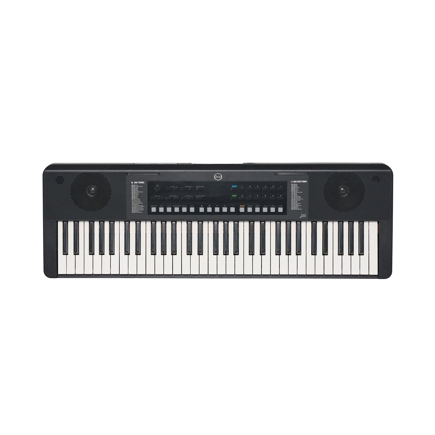 Dante D115 61 Işıklı Tuşlu Org - Bluetooth MIDI & Ses, LED Ekranlı, USB-C, Taşınabilir