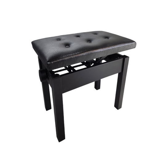 Dante Piyano Taburesi | Ayarlanabilir Yükseklik | Siyah-Beyaz